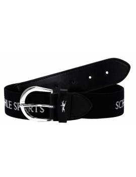 Cinturón SCHOCKEMOHLE FLEXI LOGO NEGRO