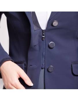 cremallera americana de concurso samshield clasica color azul marino