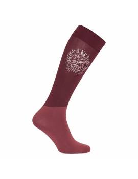 calcetines equitación invierno hv polo granate