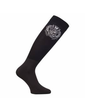calcetines largos de montar hv polo color negro