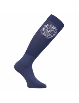 calcetines largos de montar hv polo color azul marino