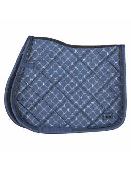 Mantilla HV POLO azul marino con logo lateral modelo WELMOED