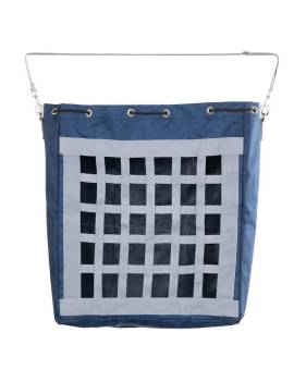 bolsa Red heno rectangular azul y gris