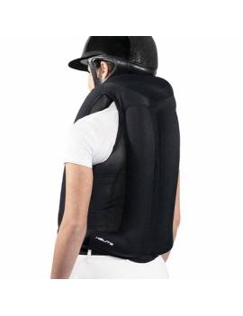 chaleco airbag helite zip in 2 hinchado espalda proteccion caballo