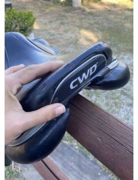 asiento montura salto segunda mano cwd niño negro