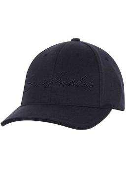 gorra equitación negra samshield logo