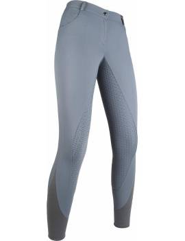 pantalon de montar BILBAO de HKM color gris