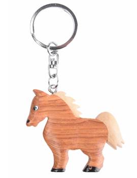 Llavero de madera caballo waldhausen