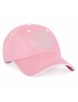 gorra equitación hv polo rosa favouritas