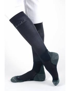 calcetines equitacion samshield balzane graphic azul
