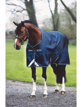 manta impermeable caballo horseware amigo bravo 12 azul marino