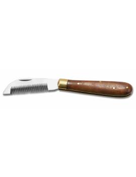 navaja para entresacar caballo mango de madera