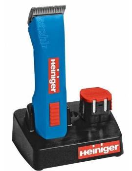 esquiladora caballo heiniger inalámbrica azul saphir sin cable