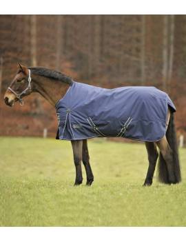 manta impermeable caballo gruesa waldhausen azul