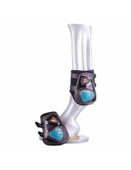 protectores trasero caballo gel azul equick eshock