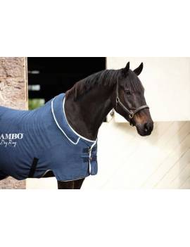manta secante caballo horseware rambo con cuello desmontable