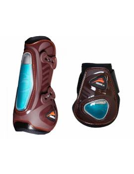 protectores caballo gel azul equick eshock