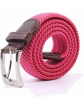 cinturón elástico equitación rosa eurostar