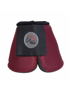 campanas casco caballo neopreno granate hkm solid