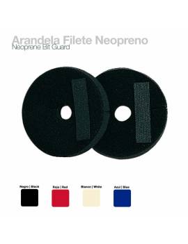 Arandela abierta caballo Neopreno para filetes largos gomaespuma