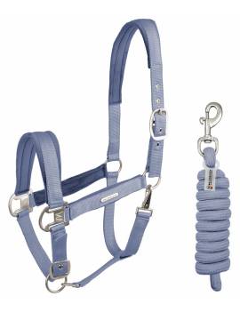 Set de cabezada y ramal Waldhausen Velvet