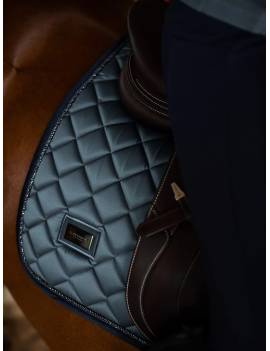 Mantilla de Salto Equestrian Stockholm Metallic Blue