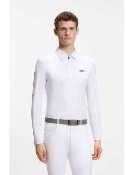 Polo de competición BOSS - ELTON manga larga