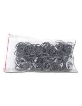 Gomas para trenzar crin caballo clásicas 50g waldhausen negras