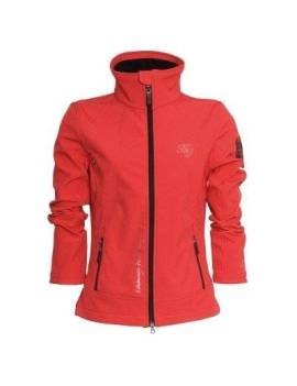 Chaqueta HV POLO softshell TASLA roja