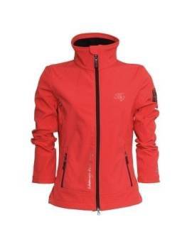 Chaqueta HV POLO softshell TASLA roja