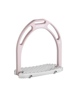 Estribo Jin Stirrup Anatomic rosa claro