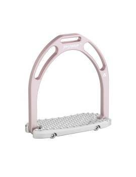 Estribo Jin Stirrup Anatomic rosa claro