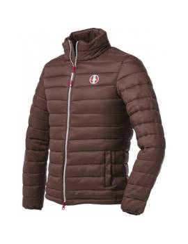Chaqueta acolchada plumon de equitheme marrón
