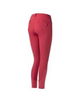 Parte trasera Pantalón para montar a caballo de equitheme rojo