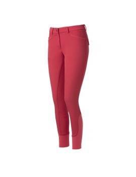 Pantalón para montar a caballo de equitheme rojo
