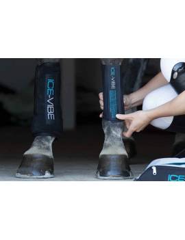 Protectores HORSEWARE de masaje ICE-VIBE Tendón 1