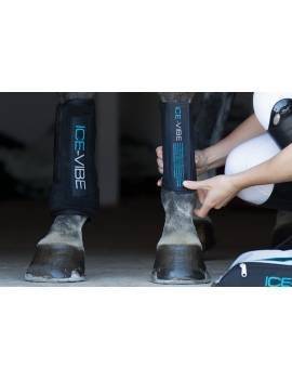 Protectores HORSEWARE de masaje ICE-VIBE Tendón 1