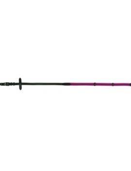 Riendas NORTON lona engomada supergrip Marrón y rosa 2