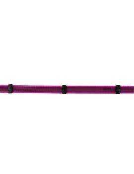 Riendas NORTON lona engomada supergrip Marrón y rosa