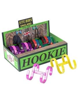 Caja de hookies portabridas de colores de stubs