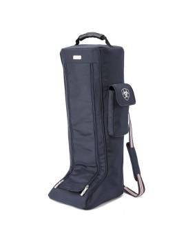 Bolsa para las botas de montar de ARIAT AZUL VISTA DELANTERA cerrada