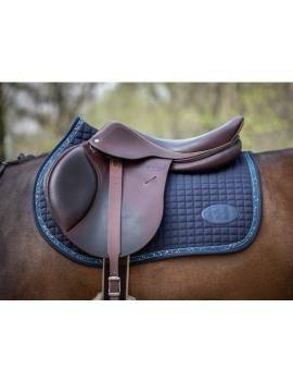 Mantilla con brillantes de JUMP IN azul