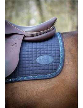 Mantilla con brillantes de JUMP IN azul 2