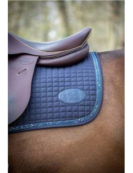 Mantilla con brillantes de JUMP IN azul 2