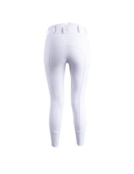 pantalón de montar LIV HIGH WEST blanco de competición