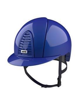 Casco KEP ITALIA Cromo 2.0 METAL DIAMOND visera normal azul agua parte delantera
